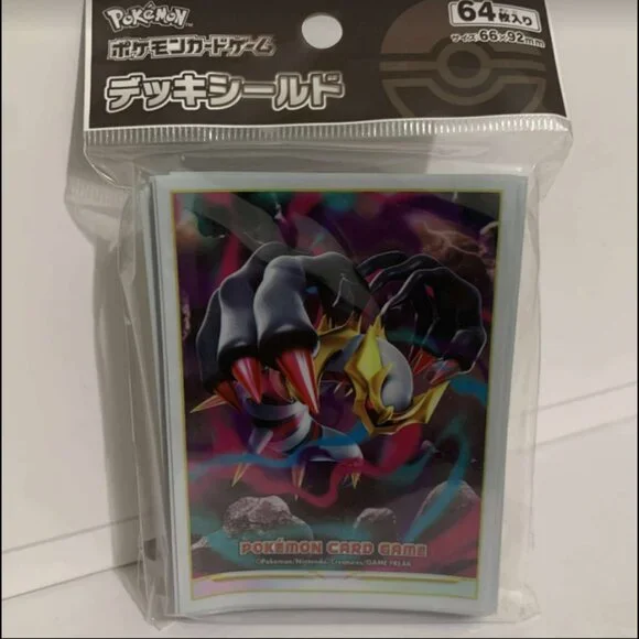 giratina card sleeves Arceus, Dialga & Palkia Stained Glass Holographic Card Sleeves – Kado  Supplies main image 0